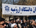 حضور پرشور دانشگاهیان دانشگاه ارومیه در راهپیمایی روز قدس