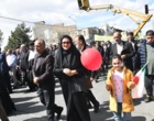 حضور پرشور دانشگاهیان دانشگاه ارومیه در راهپیمایی روز قدس