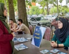 گزارشی از برپایی ایستگاه آشنایی با دانشگاه ارومیه در حاشیه برگزار کنکور