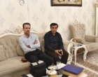 دیدار رئیس دانشگاه ارومیه با آزاده سرافراز مسلم مختاری