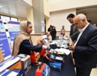 بازدید رئیس دانشگاه ارومیه از منتخب محصولات فناورانه شرکت های دانش بنیان 