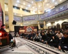مراسم سوگواری دهه اول فاطمیه در مسجد دانشگاه ارومیه  