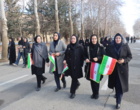 همایش پیاده روی دانشگاهیان دانشگاه بمناسبت دهه مبارکه فجر 