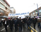 حضور پرشور دانشگاهیان دانشگاه ارومیه در راهپیمایی 22 بهمن ارومیه 