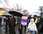حضور پرشور دانشگاهیان دانشگاه ارومیه در راهپیمایی 22 بهمن ارومیه 