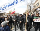 حضور پرشور دانشگاهیان دانشگاه ارومیه در راهپیمایی روز قدس