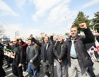 حضور پرشور دانشگاهیان دانشگاه ارومیه در راهپیمایی روز قدس
