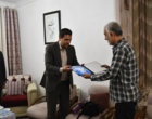 تکریم خانواده شهید مرتضی عبدالهی توسط اساتید دانشگاه ارومیه 