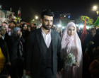 جشن ازدواج زوج دانشجو در موکب شهدای دانشگاه ارومیه 