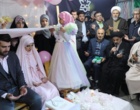 جشن ازدواج زوج دانشجو در موکب شهدای دانشگاه ارومیه 