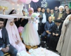 جشن ازدواج زوج دانشجو در موکب شهدای دانشگاه ارومیه 