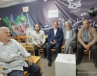 حضور استاندار آذربایجان غربی و  رئیس سازمان بسیج اساتید کشور در موکب شهدای دانشگاه ارومیه 