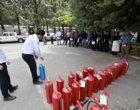 ارتقای آمادگی ایمنی در دانشگاه ارومیه؛ برگزاری مانور عملیاتی اطفای حریق در دانشگاه ارومیه
