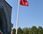مراسم اهتزاز پرچم جمهوری اسلامی ایران در دانشگاه ارومیه همزمان با سراسر کشور به مناسبت آغاز سال تحصیلی جدید