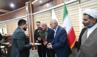 تجلیل از فرزندان شهدا همکار در دانشگاه ارومیه