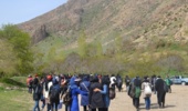 اولین گلگشت ورزشی دانشجویان دختر دانشگاه ارومیه