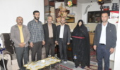 دیدار مسئولین دانشگاه ارومیه با خانواده معزز شهدا 