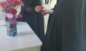 مراسم ترویج حجاب و عفاف و تقدیر از دانشجویان محجبه در دانشکده فنی و مهندسی برگزار شد
