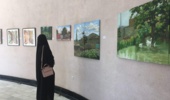 برگزاری نمایشگاه نقاشی در سالن شهدای گمنام دانشگاه ارومیه