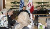 هیات دانشگاهی اعزامی از کشور لتونی وارد دانشگاه ارومیه شد