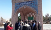 غبارروبی مزار شهدای گمنام دانشگاه ارومیه به مناسبت یوم الله 9 دی