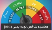 تعیین شاخص BMI  همکاران دانشگاه ارومیه