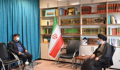 حجت الاسلام والمسلمین سید مهدی قریشی در دیدار رئیس  و اعضای هیات علمی دانشکده ادبیات و علوم انسانی دانشگاه ارومیه  به اهمیت نقش علوم انسانی تاکید نمود