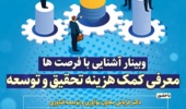 وبینار آشنایی با کمک هزینه های صندوق نوآوری و شکوفایی تا سقف 300 میلیون تومان 