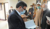 آغاز کار سرپرست جدید دانشگاه ارومیه با تاسی از خداوند متعال، ائمه اطهار و شهدای گمنام دانشگاه 