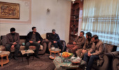 دیدار جامعه اسلامی دانشجویان دانشگاه ارومیه  با خانواده شهید محمدباقر سنبلی
