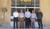 بازدید رییس و جمعی از اساتید دانشکده کشاورزی از موزه تاریخ طبیعی دانشگاه 