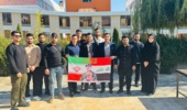 مراسم سوگواری ایام فاطمیه با مشارکت دانشجویان بین المللی