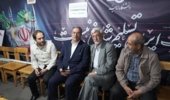 حضور استاندار آذربایجان غربی و رئیس سازمان بسیج اساتید کشور در موکب شهدای دانشگاه ارومیه