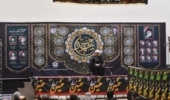 برافراشته شدن بیرق عزای اباعبدالله الحسین (ع) در دانشگاه ارومیه