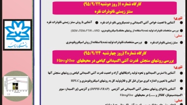 برگزاری کارگاه های پژوهشی در دانشگاه ارومیه