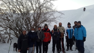 گزارش تصویری کوهنوردی کارکنان دانشگاه در ارتفاعات شهرستان ارومیه