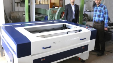 ساخت دستگاه CNC لیزری چوب توسط دانشجویان دانشگاه ارومیه