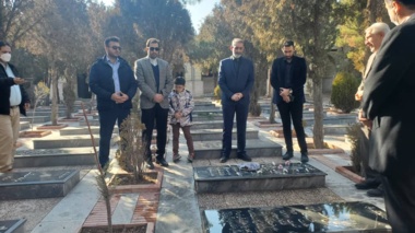 تجدید میثاق اعضای بسیج کارکنان دانشگاه ارومیه (پایگاه شهید یعقوبی) با شهدا