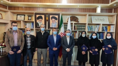 تجلیل از کارمندان نمونه دانشگاه ارومیه