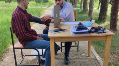برپایی ایستگاه سلامت دانشجویان به مناسبت هفته خوابگاهها