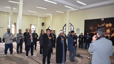 مراسم عزاداری ایام فاطمیه در مرکز آموزش عالی میاندوآب 