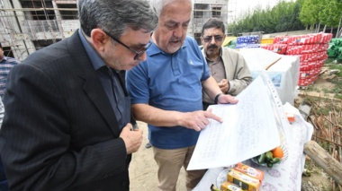 بازدید رئیس دانشگاه ارومیه از دو پروژه عمرانی در حال اجرا دانشگاه