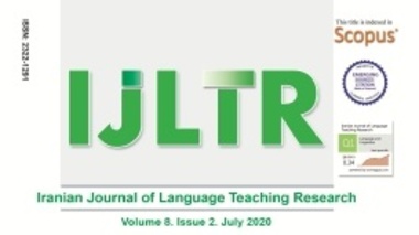 موفقیت چشمگیر نشریه IRANIAN JOURNAL OF LANGUAGE TEACHING RESEARCH دانشگاه ارومیه در پایگاه استنادی WOS
