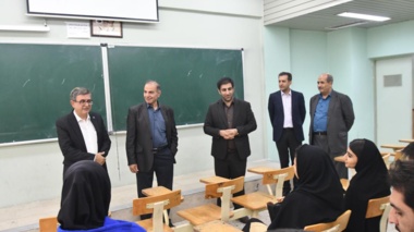 بازدید رئیس دانشگاه ارومیه از آغاز کلاس های آموزشی دانشگاه 