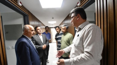 بازدید سرپرست دانشگاه ارومیه از مراحل پایانی بازسازی مهمانسرای دانشگاه 