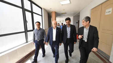 بازدید سرپرست دانشگاه ارومیه از دانشکده فنی و مهندسی  