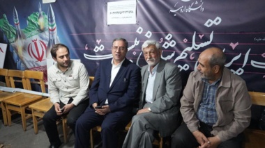 حضور استاندار آذربایجان غربی و  رئیس سازمان بسیج اساتید کشور در موکب شهدای دانشگاه ارومیه