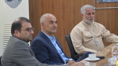 بازدید نماینده مسیحیان آشوریان ایران در مجلس شورای اسلامی از دانشگاه ارومیه 
