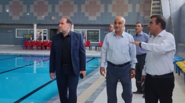 بازگشایی مجدد استخر پردیس شهر دانشگاه ارومیه پس از حملات وحشیانه رژیم صهیونی و آمریکای جنایتکار